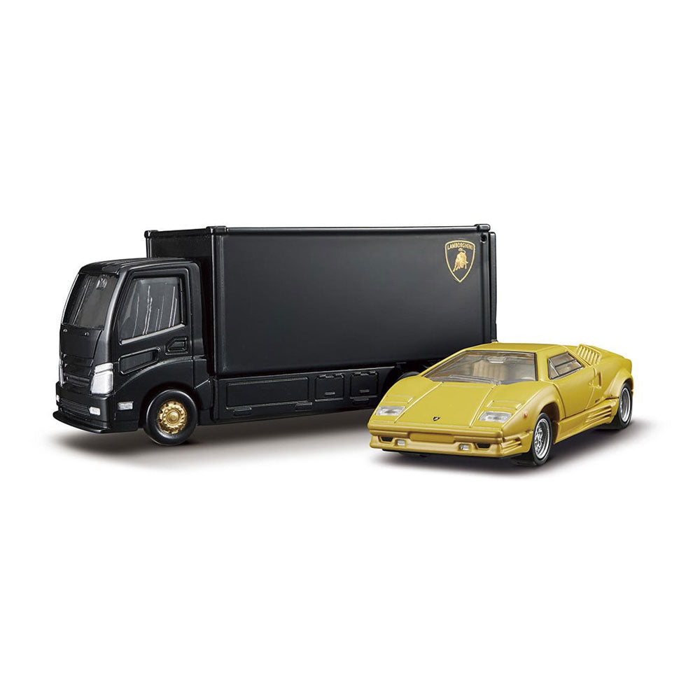TOMICA TRANSPORTER LAMBORGHINI COUNTACH 25TH ANNIVERSARY TOMICA TRANSPORTER LAMBORGHINI COUNTACH 25TH ANNIVERSARY